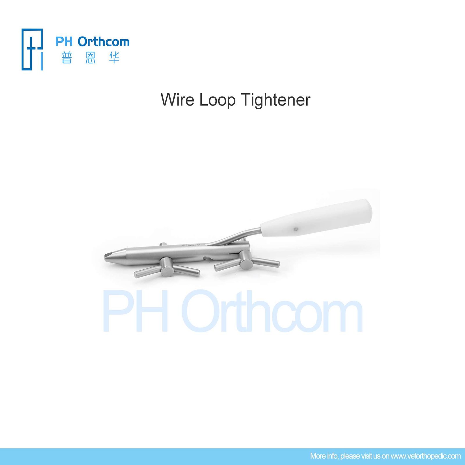 Wire Tightner Instrument Wire Loop Tightener - PH Orthcom-Veterinary Orthopaedic Implants ...