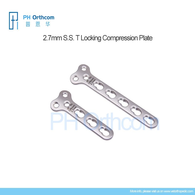 121-004-273, 2.7mm S.S. T Locking Compression Plate