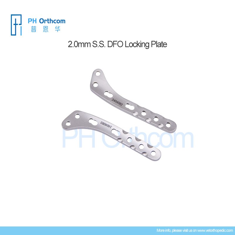 121-007-2034, 2.0mm DFO Locking Plate-1