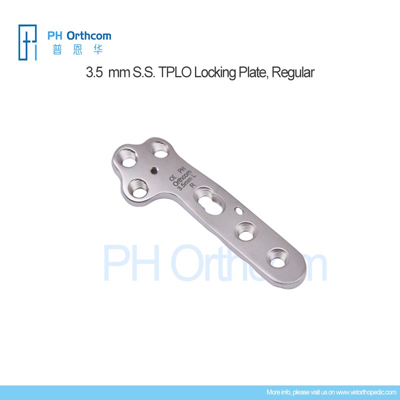 321-103-3533RL, 3.5mm TPLO Locking Plate, Regular, Left